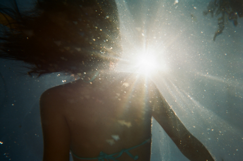 Bibi underwater
